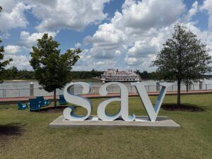 SaV sign and Georgia Queen